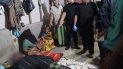Seorang Pria Paruhbaya ditemukan gantung diri, Polres Lombok Utara laksanakan olah TKP