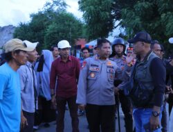 Kapolres Sumbawa Barat Pimpin Langsung Pengamanan Aksi Unjuk Rasa P4S