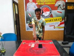Pihak Kepolisian Berhasil Meringkus Seorang Pria Pengguna Narkotika Jenis Sabu di Tarano