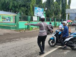 Polsek Rasanae Barat Polres Bima Kota Laksanakan Rawan Pagi, Wujudkan Keamanan dan Kelancaran Lalu Lintas
