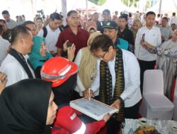 Polres Bima Kota Laksanakan Pengamanan Kunjungan Menteri Kesehatan RI dalam Peletakan Batu Pertama RSUD Kota Bima