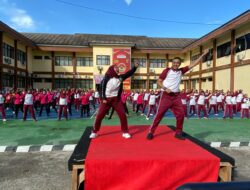 Polres Bima Kota Gelar Olahraga Bersama Masyarakat dalam Semangat Kebersamaan