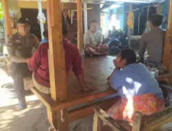Wujudkan Harkamtibmas, Polsek Gangga Gelar Patroli Dialogis