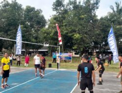 Polsek Gerung Koordinasi Turnamen Voli Bhayangkara di Lombok Barat