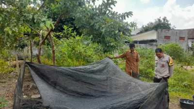 Aipda Ahyar Ajak Warga Gelogor Selatan Manfaatkan Lahan Rumah
