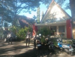 Polres Loteng Siagakan Personel di Sejumlah Gereja Saat Perayaan Kenaikan Yesus Kristus. ‎