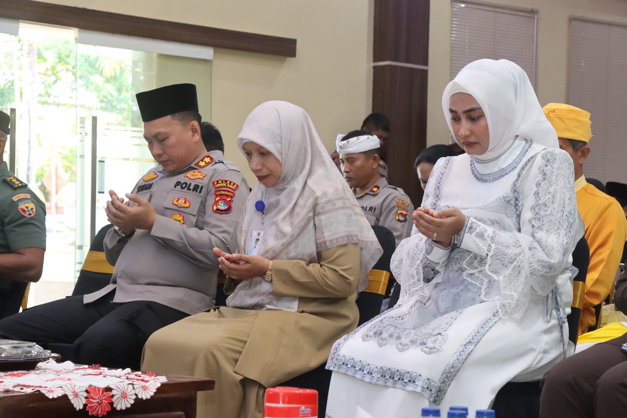 Bhayangkara ke-79, Polres Lombok Barat Gelar Doa Bersama