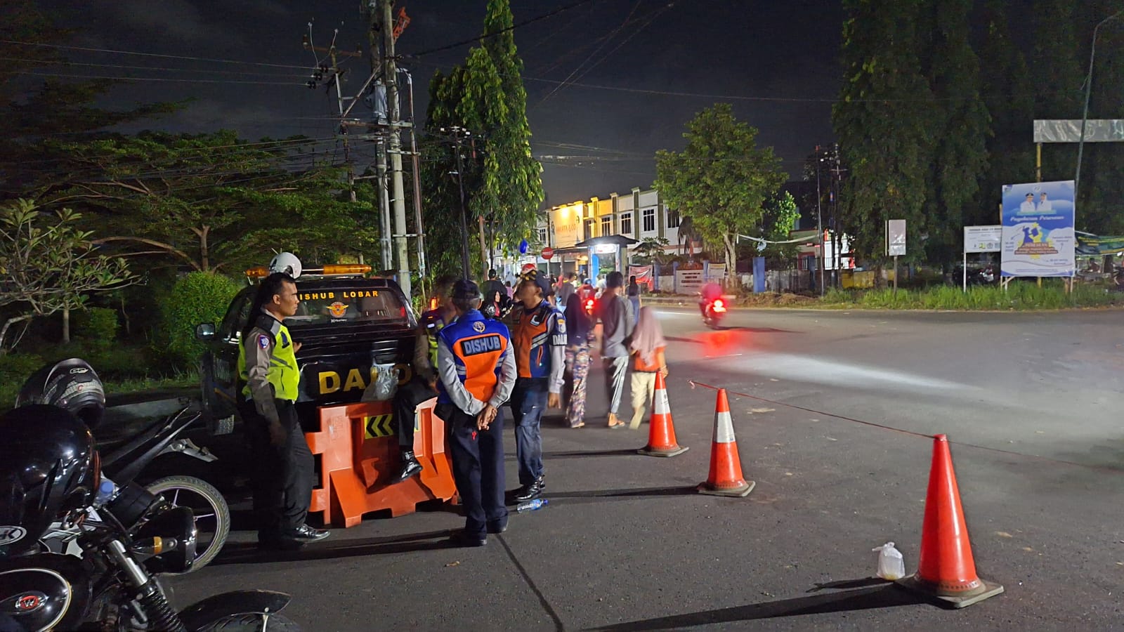 Pengamanan Ketat Car Free Nite Lombok Barat, Kolaborasi Wujudkan Malam Penuh Kreasi