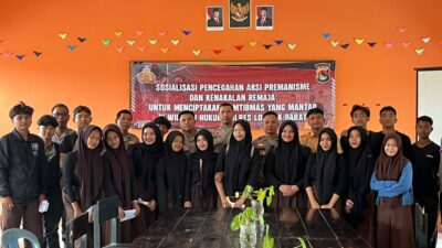 Polres Lombok Barat Edukasi Pelajar Kediri Cegah Narkoba dan Kenakalan Remaja