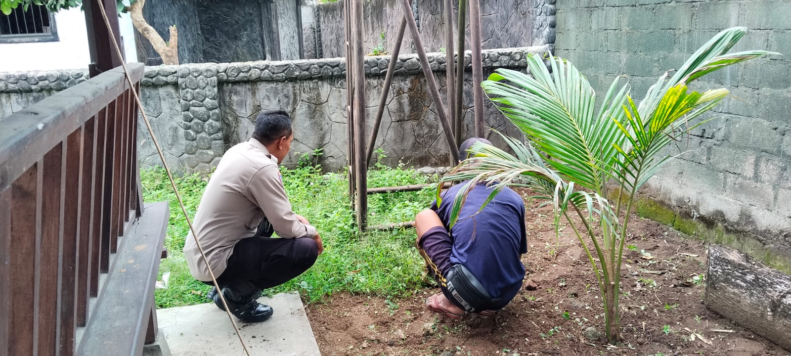 Polsek Lembar Gencarkan Edukasi Swasembada Pangan di Tingkat Desa
