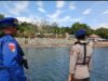 Personel Sat Polairud Laksanakan Patroli di Pantai Kolo, Jaga Situasi Wisata Tetap Kondusif