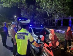 Polres Bima Kota Laksanakan Patroli KRYD Malam Minggu, Antisipasi Gangguan Kamtibmas