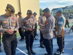 Wakapolres Bima Kota Pimpin Operasi Gaktiblin, Tegakkan Disiplin Internal Personel