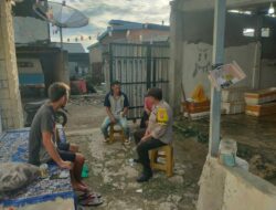 Bhabinkamtibmas Desa Jala Gencarkan Sambang Warga, Tekankan Pentingnya Ketahanan Pangan dan Antisipasi Konflik Sosial