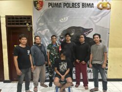 Aksi Heroik Satreskrim Polres Bima Berhasil Mengevakuasi Terduga Pelaku Penganiayaan di Desa Ragi