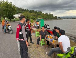 “Patroli KRYD” Satsamapta Polres Imbau Warga Jadi Pelopor Keamanan dan Sosialisasi Call Center 110