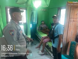 Laporan Tindak Pidana KDRT di Lopok, Suami Diamankan Polsek Lape