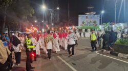 Polres Sumbawa Barat Amankan Pawai Takbir Keliling Hari Raya Iduladha 1446 H