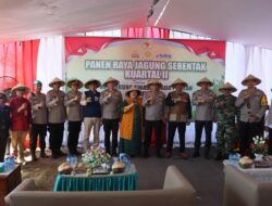 Grownbreaking Pembangunan Gudang Jagung di Moyo Utara, Polres Sumbawa Pastikan Kegiatan Berjalan Aman