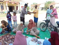 Wujud Kepedulian Polri: Polsek Kilo Salurkan Daging Qurban untuk Puluhan Warga Kurang Mampu