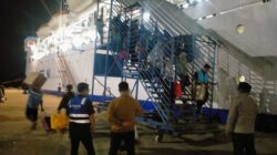 Polsek Kawasan Pelabuhan Laut Bima Laksanakan Pengamanan Embarkasi dan Debarkasi Penumpang Kapal KM. Leuser