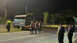 Piket Fungsi Polres Bima, Gelar Patroli KRYD Malam Hari Cegah Potensi Guankamtibmas dan Memastikan Kondusifitas Wilayah