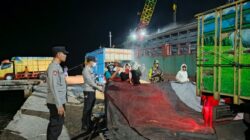 Polsek Kawasan Pelabuhan Laut Bima Laksanakan Patroli Rutin dan Himbauan Kamtibmas di Area Dermaga