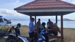 Polsek Rasanae Barat Laksanakan Patroli di Tempat Wisata Lawata dan Pantai Jenamawa Wadumbolo