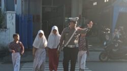 Sat Lantas Polres Bima Kota Laksanakan Rawan Pagi, Atur Lalu Lintas Cegah Kemacetan dan Laka Lantas