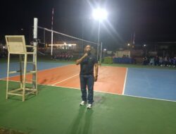 Kapolres Sumbawa Barat Buka Turnamen Bola Voli Kapolres Cup dalam Rangka HUT Bhayangkara ke-79