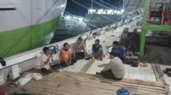 Antisipasi Premanisme, Polsek Kawasan Pelabuhan Laut Bima Gelar Patroli Malam Rutin