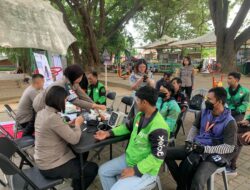 Hari Bhayangkara Ke-79 Polda Sulteng Gelar Pemeriksaan Gratis Ojol di 5 Daerah, 805 Pengemudi Terlayani