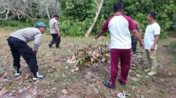 Polsek Kempo Gelar Bakti Sosial di Pura Karang Dewata Dalam Rangka HUT Bhayangkara ke-79