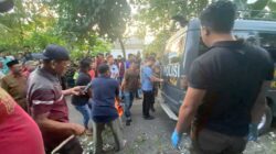 Polres Bima Kota Evakuasi Korban Penganiayaan yang Menyebabkan Kematian di Kos-Kosan Kelurahan Mande