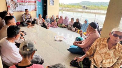 Jumat Curhat di Empol, Polisi Dukung Warga Kembangkan Budidaya Kepiting