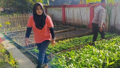 Pangan Mandiri dari Halaman Sendiri: Inisiatif KWT Pemangket Didukung Polri