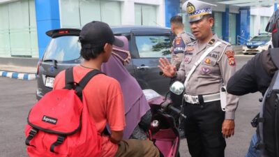Keselamatan Lalu Lintas Diperkuat, Polres Lombok Barat Gelar Operasi Patuh Rinjani 2025