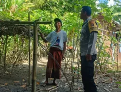 Polri Aktif Dukung Ketahanan Pangan Desa Babussalam Lombok Barat
