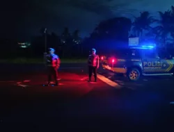 Jaga Kamtibmas, Polres Lobar Gencarkan Patroli di Kecamatan Labuapi