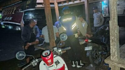 Polsek Kuripan Intensifkan Patroli Malam di Dusun Dasan Geres Pande