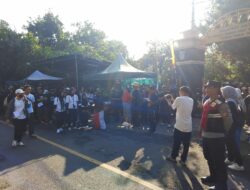 Polsek Bayan Amankan Kegiatan Lomba Lintas Alam (LLA) Desa Bayan Tahun 2025. Libatkan 93 Regu Peserta