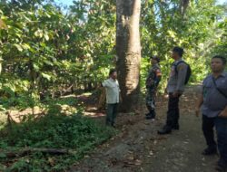 Polsek dan Koramil Bayan Kawal Penutupan Sementara Jalur Pendakian Gunung Rinjani