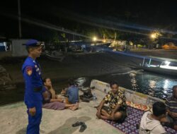 Sat Polairud Polres Lombok Utara Laksanakan Patroli Dialogis di Kawasan Pesisir Teluk Nara