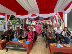 Ketua Bhayangkari Cabang Lombok Utara Hadiri Gebyar Posyandu Desa Bayan dan Kampanye Posyandu Aktif