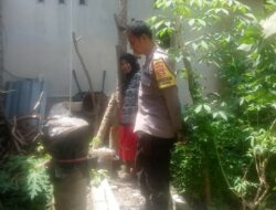 Bhabinkamtibmas Perampuan Ajak Warga Karang Bayan Manfaatkan Pekarangan untuk Ketahanan Pangan