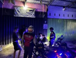 Sat Samapta Polres Lombok Utara Gelar Patroli Dialogis, Ajak Warga Jaga Kamtibmas