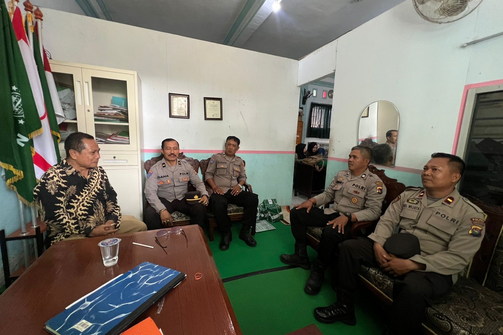 Tokoh Agama Desa Bengkel Dukung Polres Lombok Barat Tangkal Paham Radikal