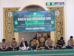 Polres Lombok Utara Gelar Peringatan Maulid Nabi Muhammad SAW