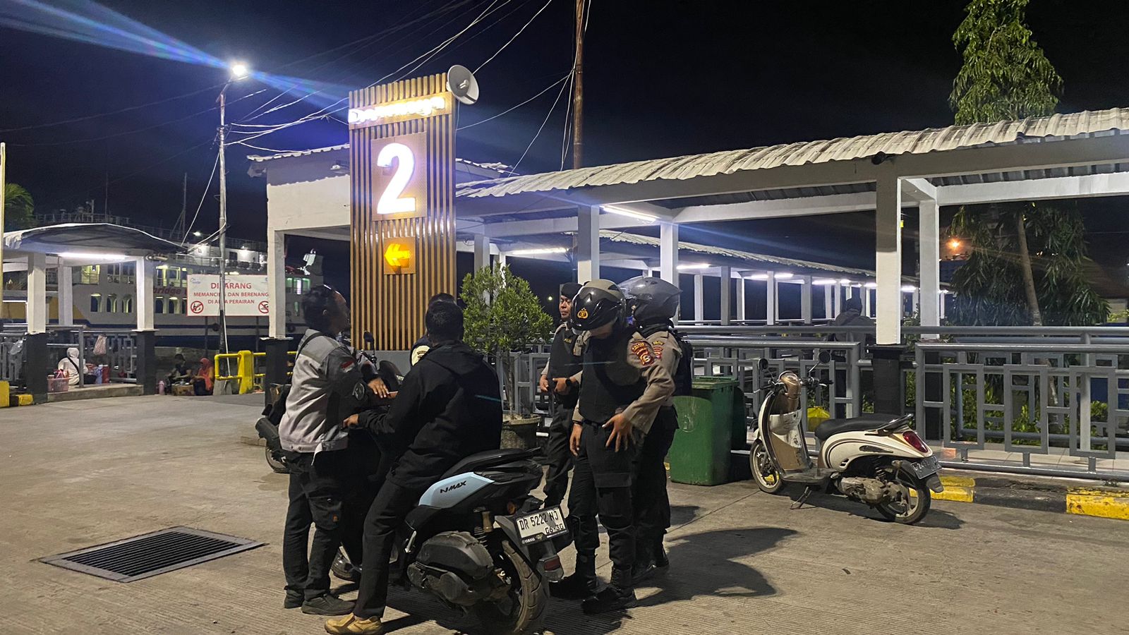 Polres Lombok Barat Pastikan Keamanan Jalur By-pass BIL dan Pelabuhan ASDP Lembar