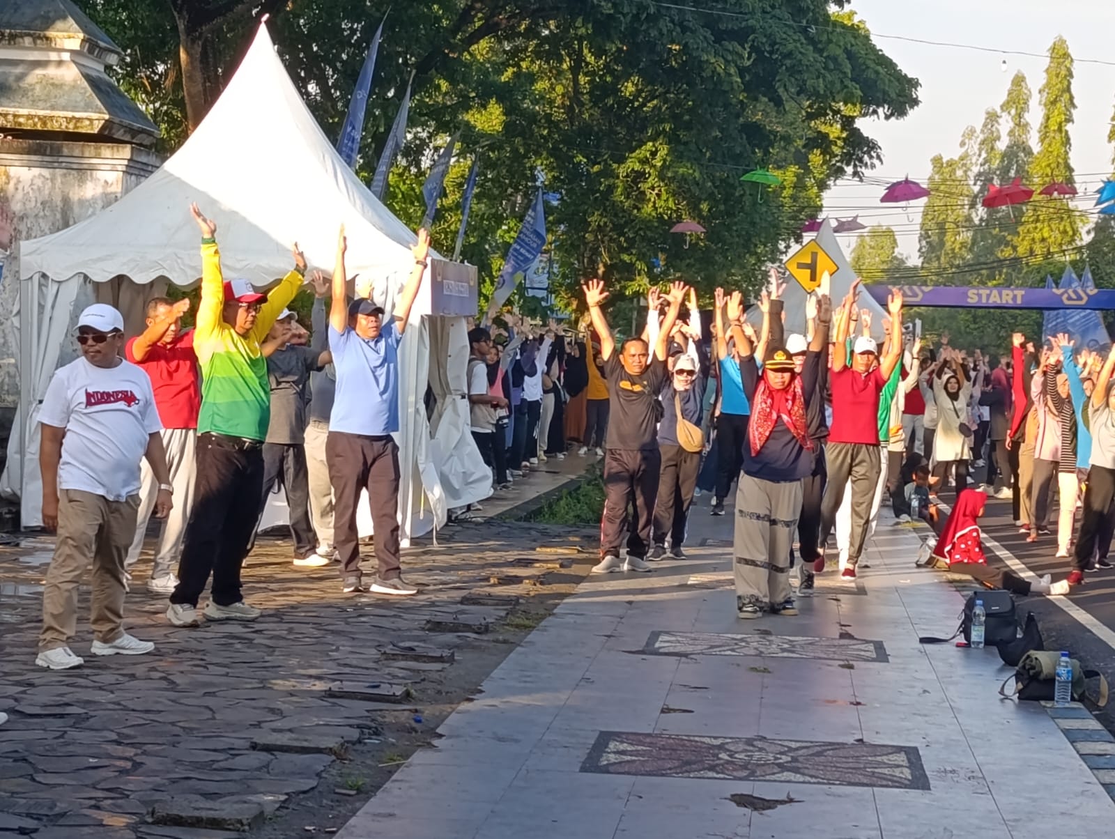 Car Free Day Lombok Barat: Jalan Sehat, Grand Opening, dan UMKM Ramaikan Gerung